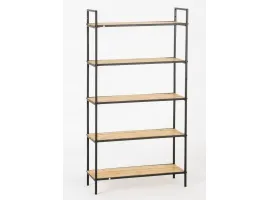 Riiul BAMBOO 5 must raam suur