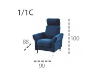 Кресло PLATO 1 pilt 3