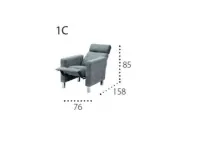 Кресло YORK 1C recliner pilt 6