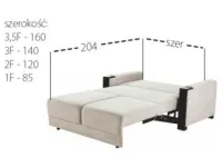 Диван-кровать LUTON 1F pilt 3