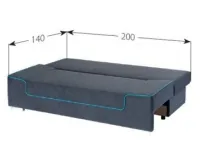 Диван-кровать BODO pilt 3