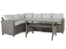 Комплект садовой мебели ALBANY темный