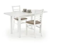 Стол раздвижной DINNER 120 белый pilt 2