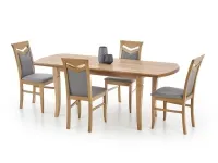 Стол раздвижной FRYDERYK 160/240 дуб крафт pilt 2