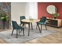 Стол раздвижной RUBEN дуб артисан pilt 2