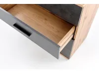 Комод LIMA KM-1 дуб вотан и серый pilt 5