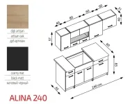 Köök ALINA 240 pilt 3