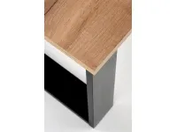 Журнальный стол LIBRA дуб вотан - черный pilt 3