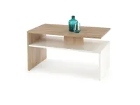 Журнальный стол SIGMA дуб сонома и белый pilt 2