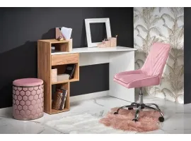 Kirjutuslaud CONTI kuldne tamm - valge