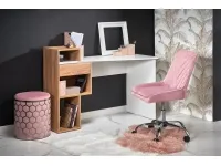 Стол письменный CONTI золотой дуб - белый pilt 2