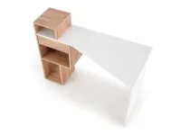 Стол письменный CONTI золотой дуб - белый pilt 4