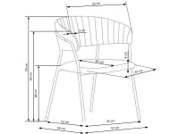 Стул K426 черный pilt 3