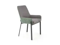Стул K-439 серый - зеленый pilt 2