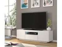 TV стол AURA S 150 белый pilt 2