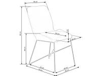 Стул K454 серый pilt 3