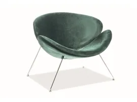 Кресло MAJOR зеленый вельвет