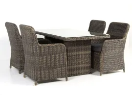 Комплект SICILY 4+1 темно-коричневый