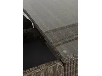 Комплект SICILY 4+1 темно-коричневый pilt 4