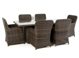 Комплект SICILY 6+1 темно-коричневый