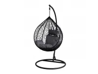 Кресло-качалка RIPP большой черный pilt 3