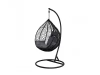 Кресло-качалка RIPP маленький черный pilt 3