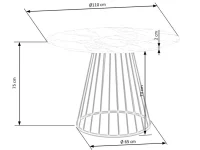Стол обеденный BRODWAY pilt 6