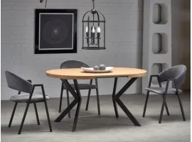 Pikendatav laud PERONI tamm-must