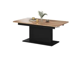 Журнальный стол раскладной BUSETTI дуб вотан - черный