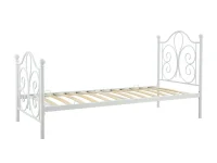 Voodi 90x200 PANAMA valge pilt 6