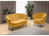 Diivan AMORINITO 2 XL sinepikollane pilt 3