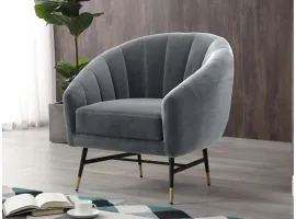 Кресло BRITNEY серый