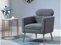 Кресло MELISA серый pilt 2