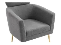 Кресло MELISA серый pilt 4