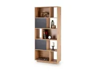 Полка REG-22 золотой дуб - черный pilt 2