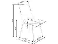 Стул K460 серый pilt 8