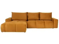 Угловой диван-кровать ATLANTIC MEGA Monolith 48 желтый pilt 2