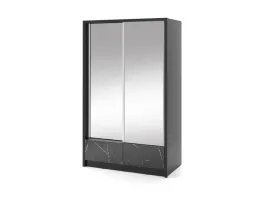 Шкаф-купе ARIA II 130 черный мрамор