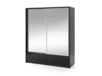 Liugustega kapp ARIA II 180 must pilt 2