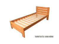 Кровать 90x200 KATRIN 90 pilt 6