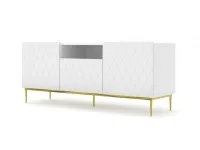 TV стол DIUNA 145 Белый pilt 3