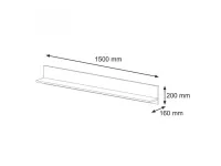 Полка настенная AURA 150 pilt 5