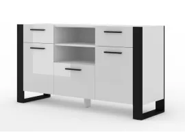 Kummut NUKA C valge - must