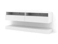 TV стол DUO 160 белый pilt 3