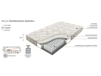 Матрас 160x200 Comfort Pocket Coco pilt 2