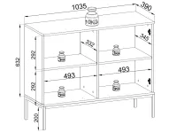 Комод SENTO K104 pilt 11