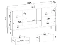 Комод SENTO KSZ154 pilt 11