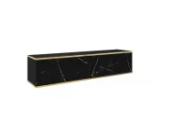 TV стол ORO 135 черный мрамор pilt 3