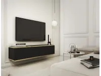 TV стол ORO MDF 135 черный pilt 2