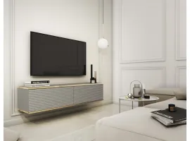TV стол ORO MDF 135 серый